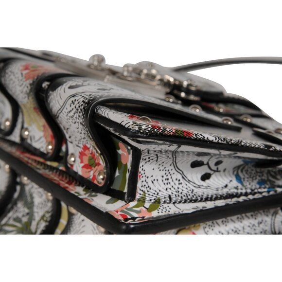 Louis Vuitton Romantic Blossom Floral Petite Malle Clutch Silver Crossbody Bag - Picture 14 of 16